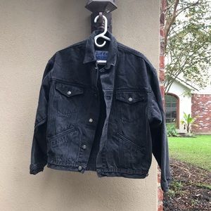 Calvin Klein Black Denim Jacket